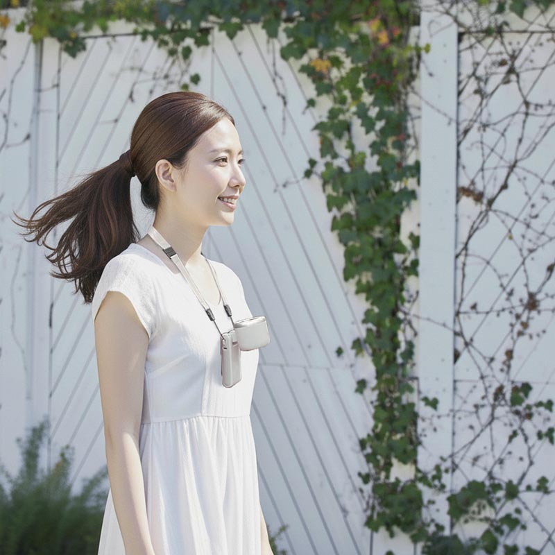 3WAY 大風量 ハンディファン グレー JFSB-41BGY