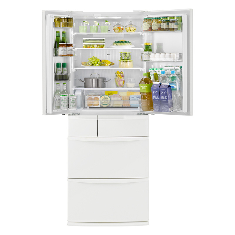 【お取り寄せ商品】451L 6ドア冷蔵庫 NR-FVF45S3-W