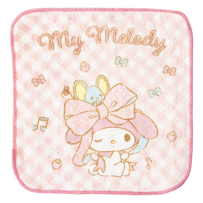 プチタオル 16×16cm マイメロディ ピクニック 3枚組