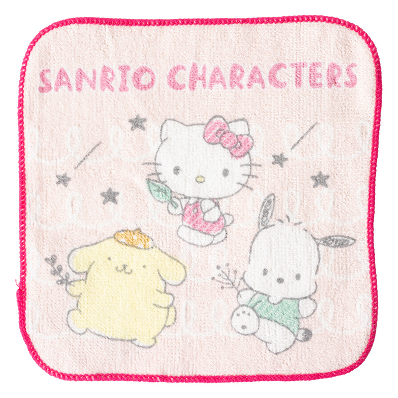 プチタオル 16×16cm サンリオキャラクターズ 3枚組