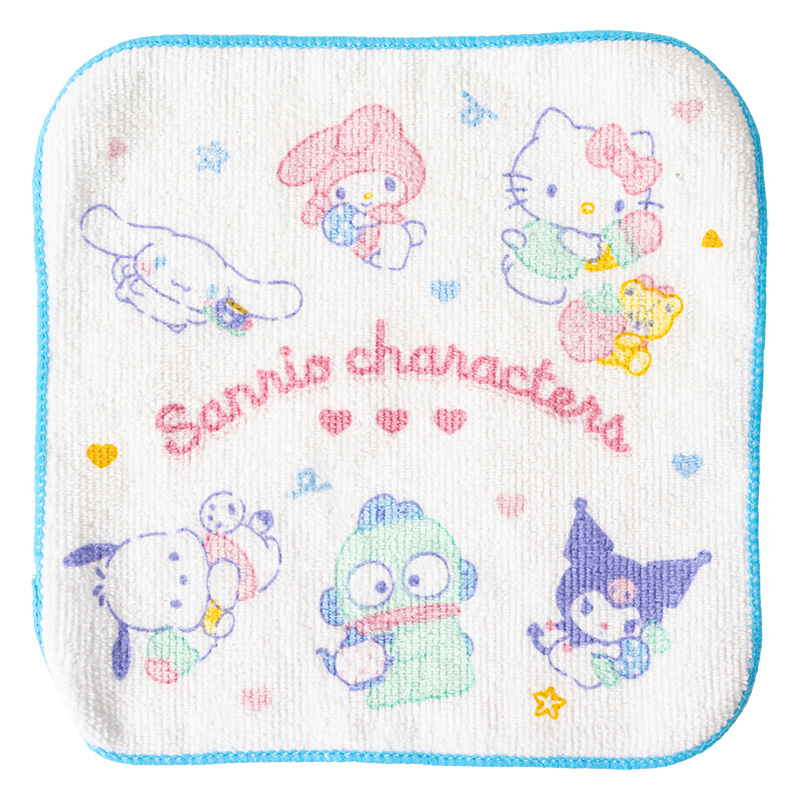 プチタオル 16×16cm サンリオキャラクターズ 3枚組