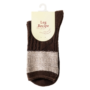 レディース Leg Recipe ニットコレクション 切替リンクス 23-25cm 23-25cm