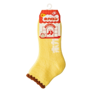 レディース ホカロン 裏起毛ソックス ショート丈 ベージュ 23-25cm