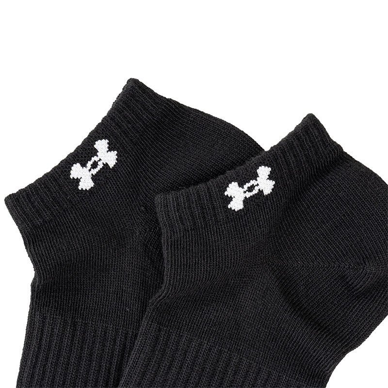 レディース ソックス スニーカー丈 ブラック 3足組 23-25cm 23-25cm