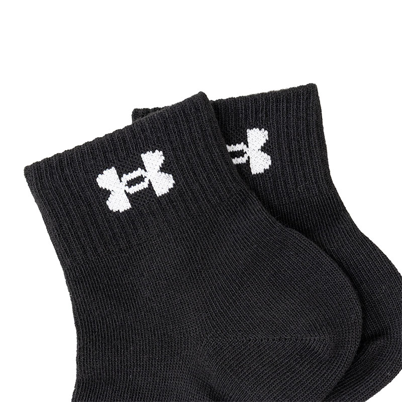 レディース ソックス ショート丈 ブラック 3足組 23-25cm 23-25cm