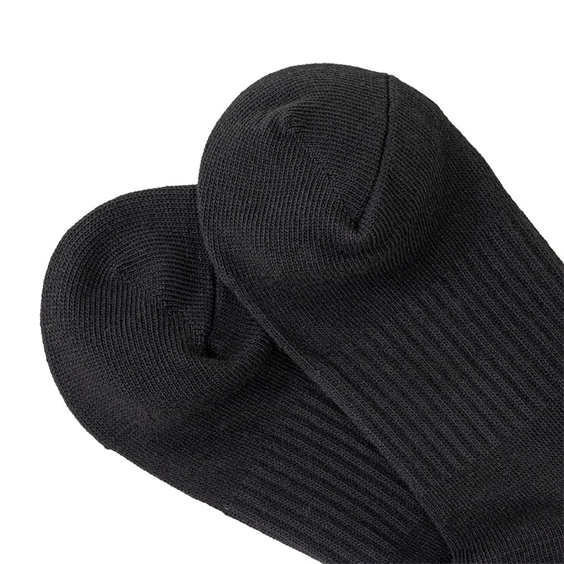 レディース ソックス ショート丈 ブラック 3足組 23-25cm 23-25cm