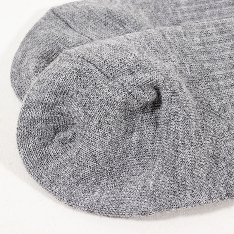 キッズ ソックス ショート丈 3足組 無地ロゴ 23-25cm