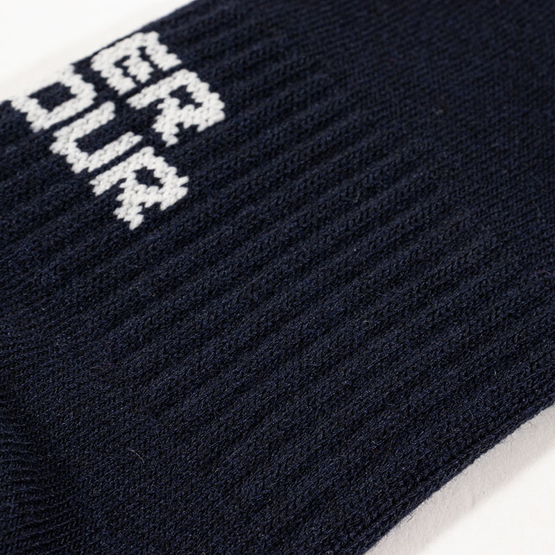 キッズ ソックス ショート丈 3足組 バイカラー 23-25cm