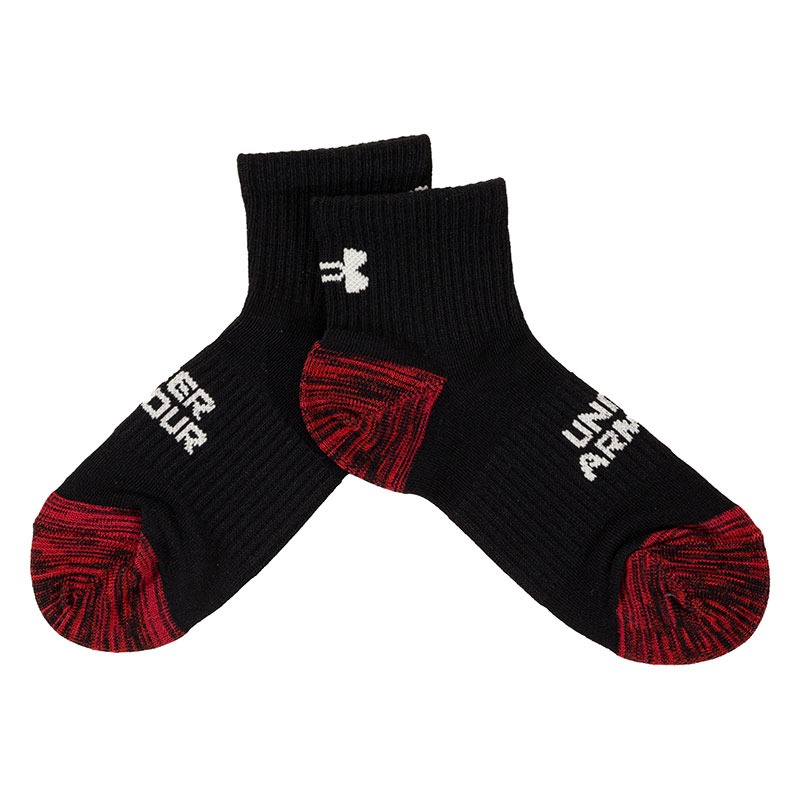 キッズ ソックス ショート丈 3足組 バイカラー 21-23cm