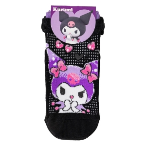 キッズ スニーカー丈ソックス クロミ ブラック 15-20cm