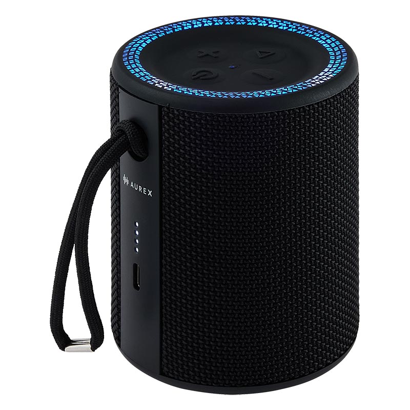 AUREX ワイヤレススピーカー AX-WSP12(K) ブラック