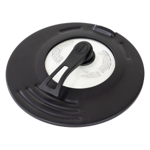 evercook 回転ハンドル立つ兼用カバー 26～30cm用 ブラック