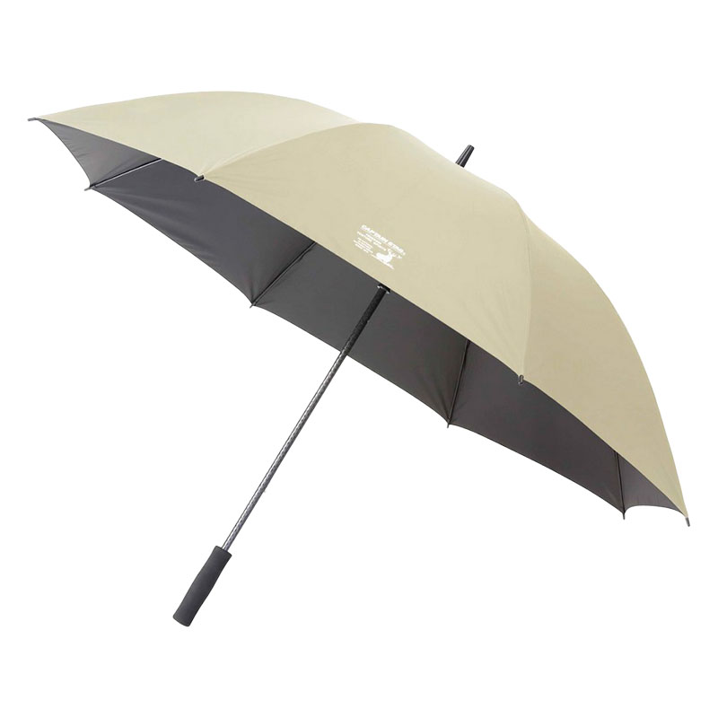 スポーツ観戦用 パラソル 晴雨兼用 77cm アイボリー