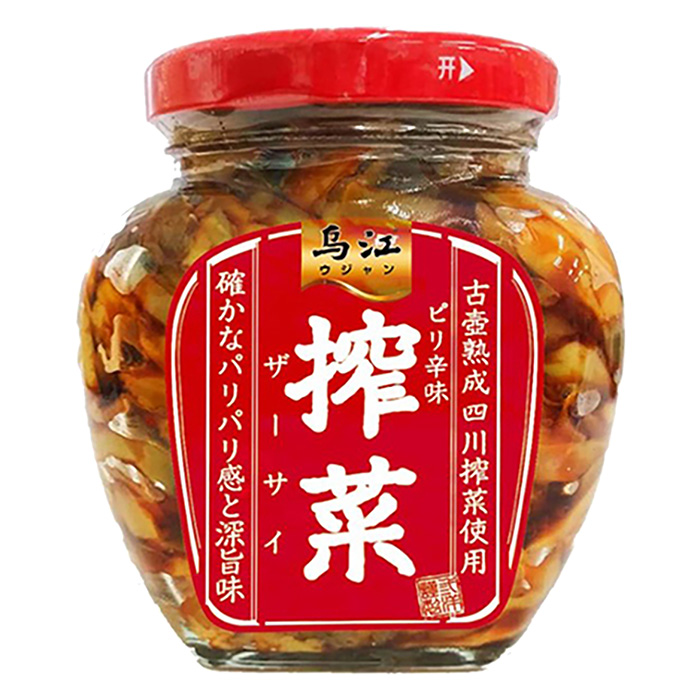 烏江搾菜ピリ辛味瓶詰 300g