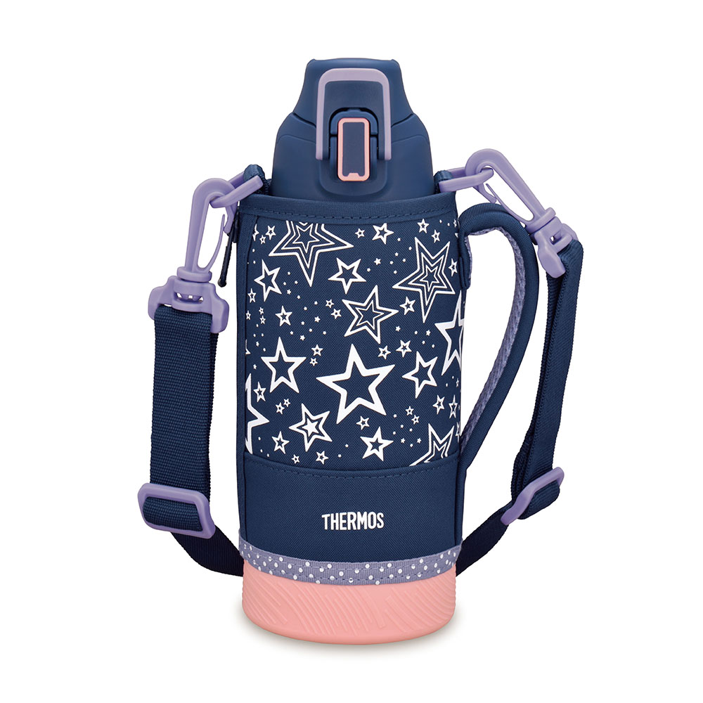 真空断熱スポーツボトル THERMOS サーモス ネイビーピーチ