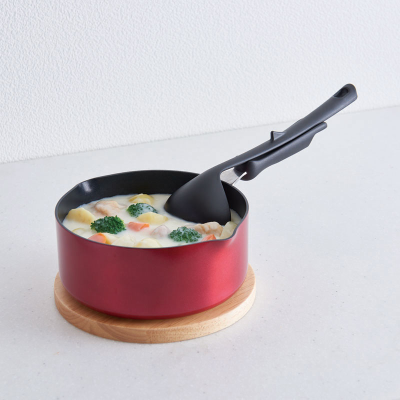 【お取り寄せ商品】デュラブルシリーズクックパン KNA 18cm IH・ガス対応 レッド