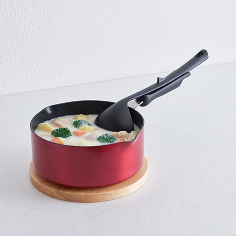 【お取り寄せ商品】デュラブルシリーズクックパン KNA 20cm  ガス・IH対応 レッド