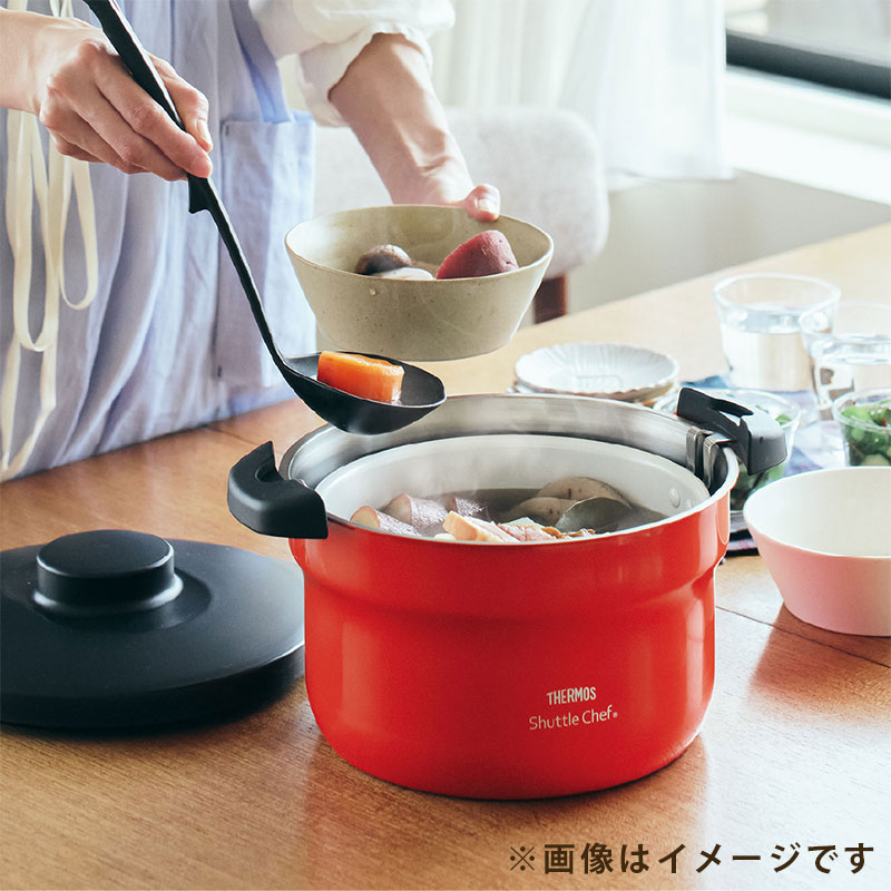 【お取り寄せ商品】真空保温調理器 シャトルシェフ 2.8L ネイビー KBJー3002