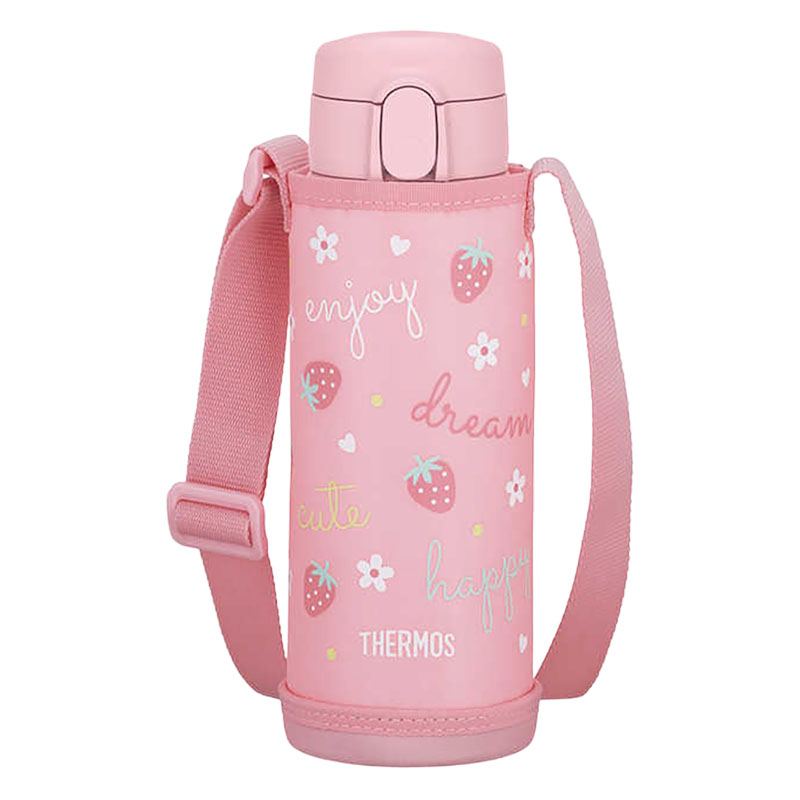 ボトルポーチ 約500mlサイズ用 ライトピンク