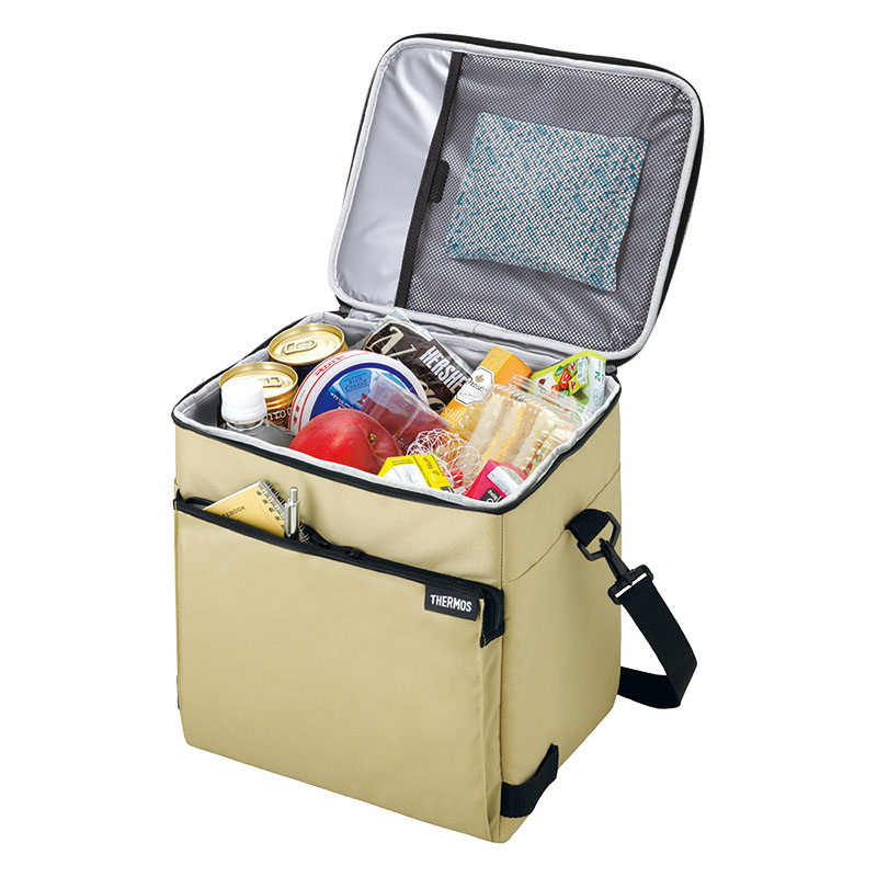 ソフトクーラー 約20Ｌ サンドベージュ