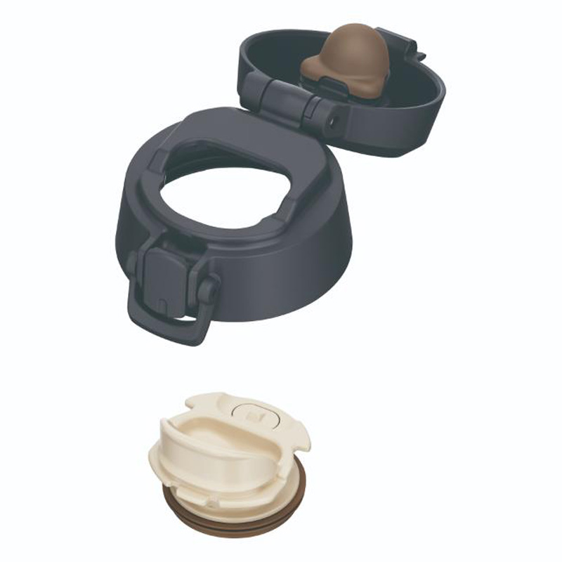 真空断熱ケータイマグ アッシュブラック 550ml JPC-550・ASBK 保温・保冷