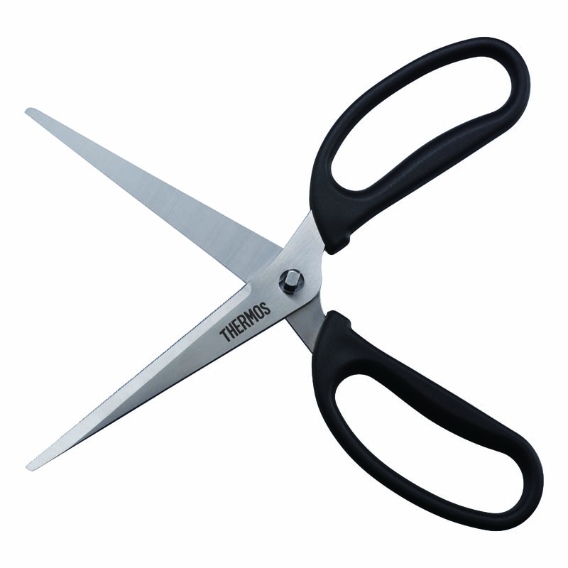 キッチンバサミ ストレート ブラック