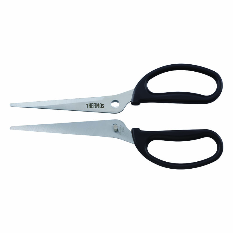 キッチンバサミ ストレート ブラック