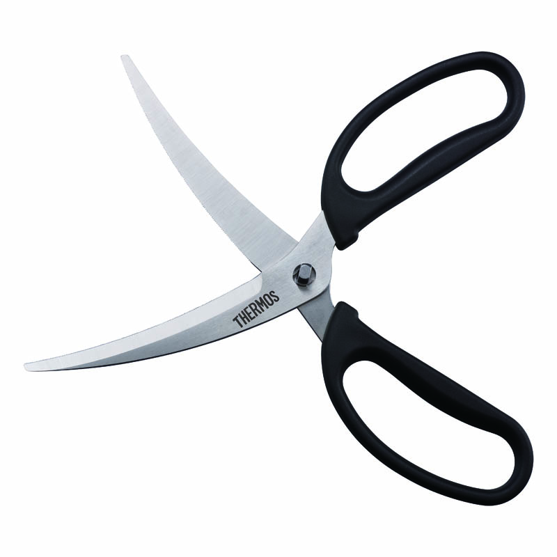 キッチンバサミ カーブ ブラック