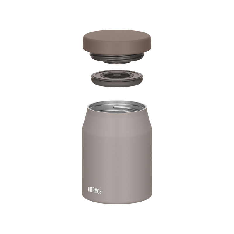 【お取り寄せ商品】真空断熱スープジャー 400ml グレージュ