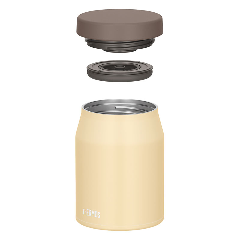 【お取り寄せ商品】真空断熱スープジャー 400ml フォギーイエロー