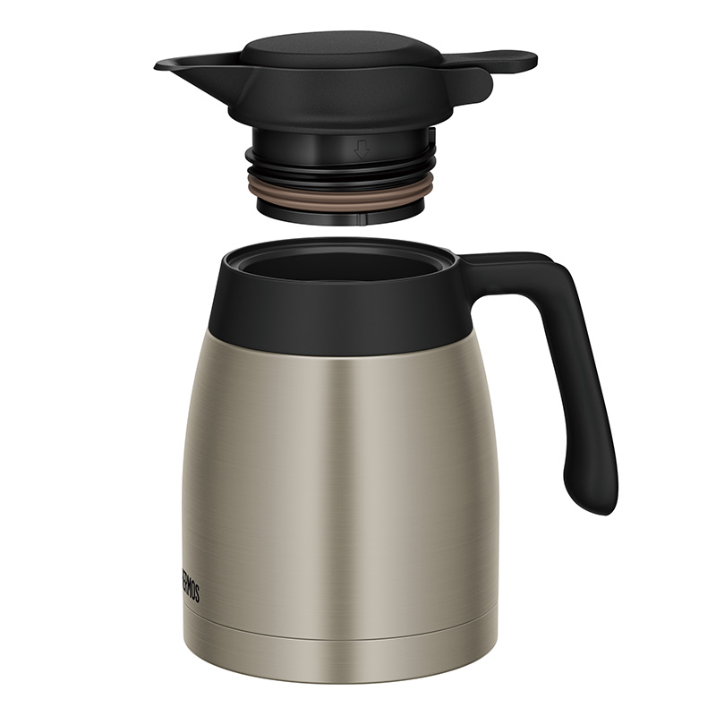 ステンレスポット 1.0L 保温・保冷 ステンレス