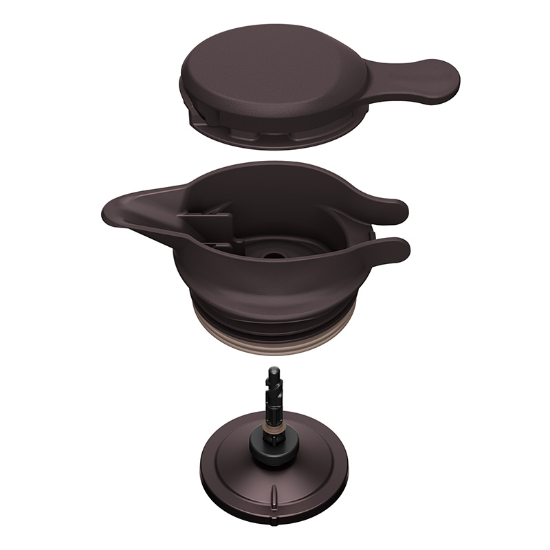 ステンレスポット 1.5L 保温・保冷 ブラウン