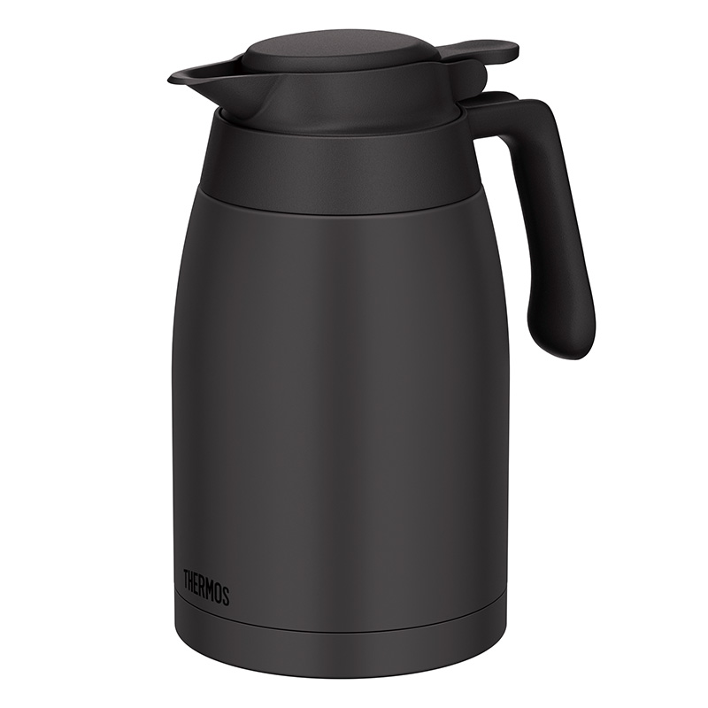 ステンレスポット 1.5L 保温・保冷 ダークグレー