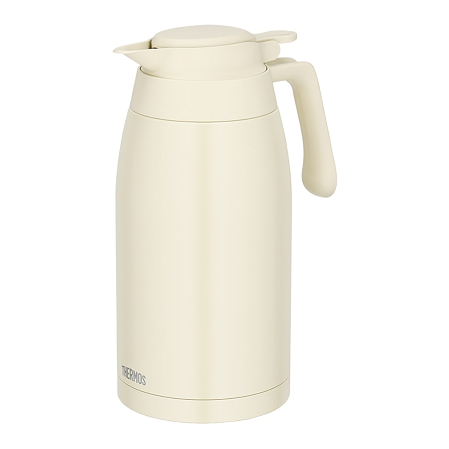 ステンレスポット 2.0L 保温・保冷 アイボリー