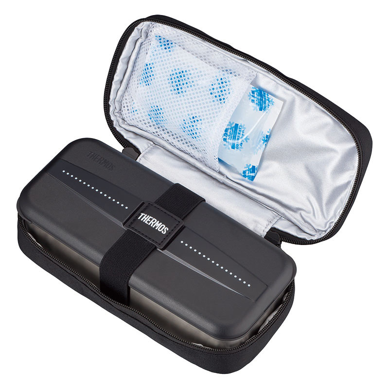 フレッシュランチボックス 700ml ドットブラック