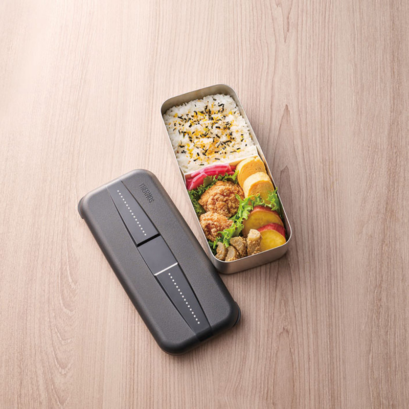 フレッシュランチボックス 700ml ドットブラック