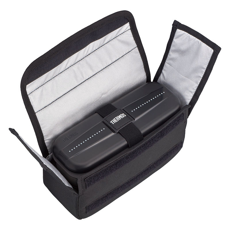 フレッシュランチボックス 1100ml ドットブラック