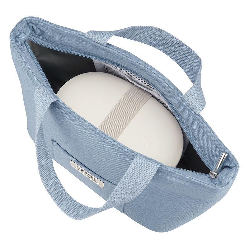 【お取り寄せ商品】保冷ランチバッグ 4L アッシュブルー