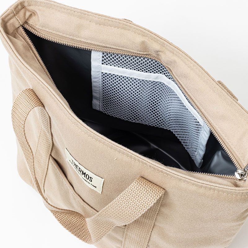 保冷ランチバッグ ベージュ 7L