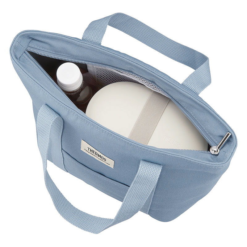 【お取り寄せ商品】保冷ランチバッグ 7L アッシュブルー