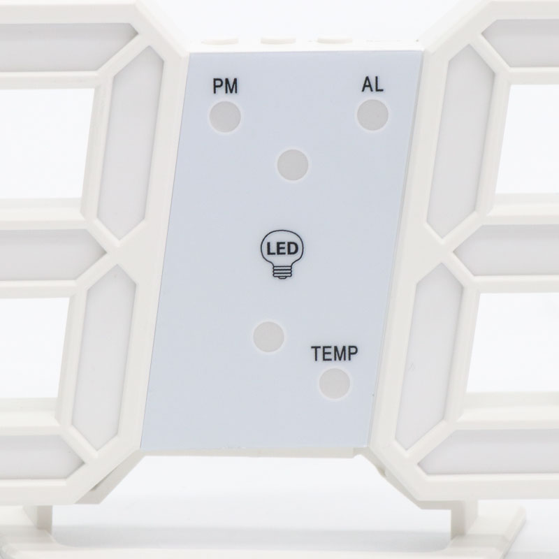 LEDデジタルクロック ホワイト