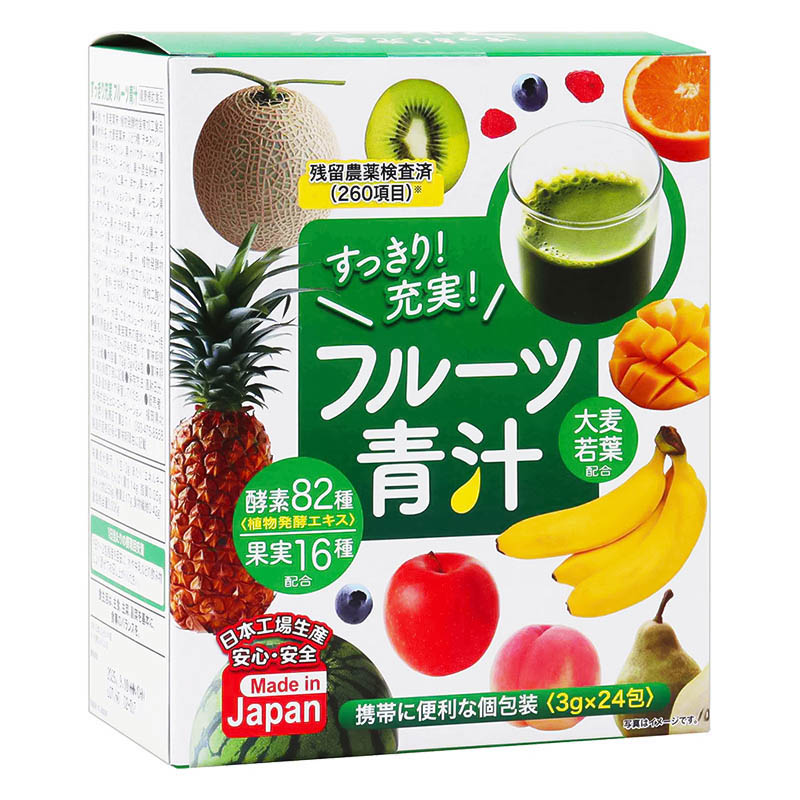 フルーツ青汁 3g×24包 ｜ ミスターマックスオンラインストア