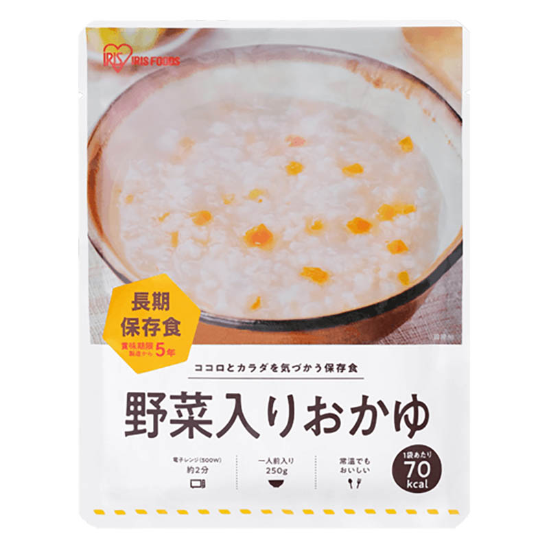 災対食野菜入りおかゆ 250g