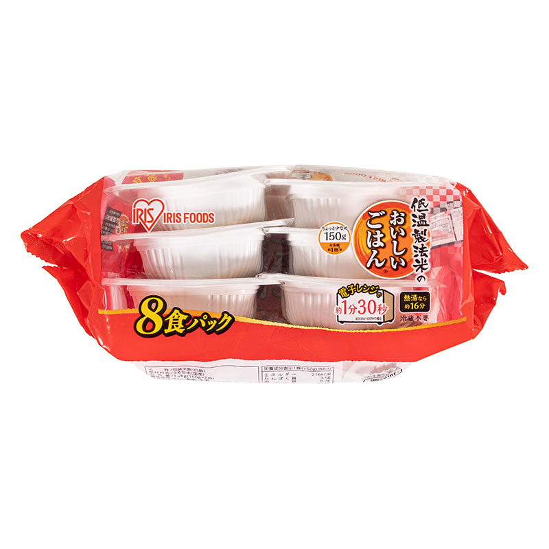 低温製法米のおいしいごはん 150g×8食