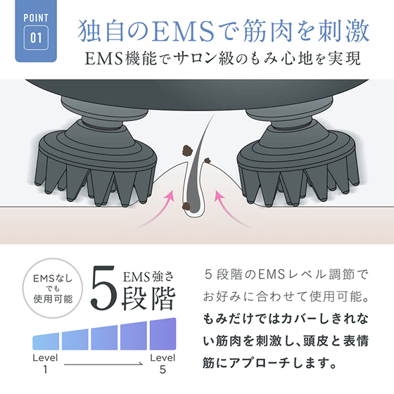 EMSヘッドスパ NP－EHP24BK