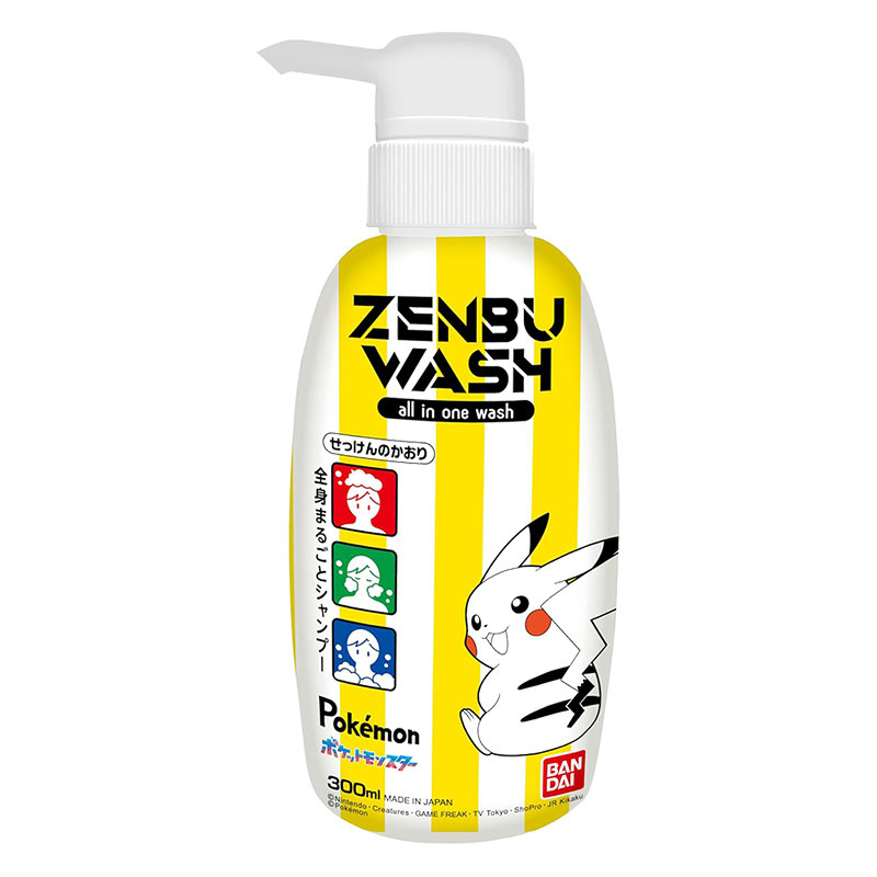 ZENBU WASH ポケットモンスター せっけんの香り 300ml