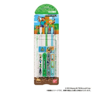 こどもハブラシ3本セット MINECRAFT 6歳以上