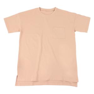 レディース・ポケット付き半袖Ｔシャツ ピンク