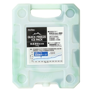 急速凍結ハード保冷剤 750g