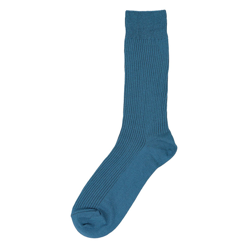 快適ソックス レギュラー サックス 25-27cm